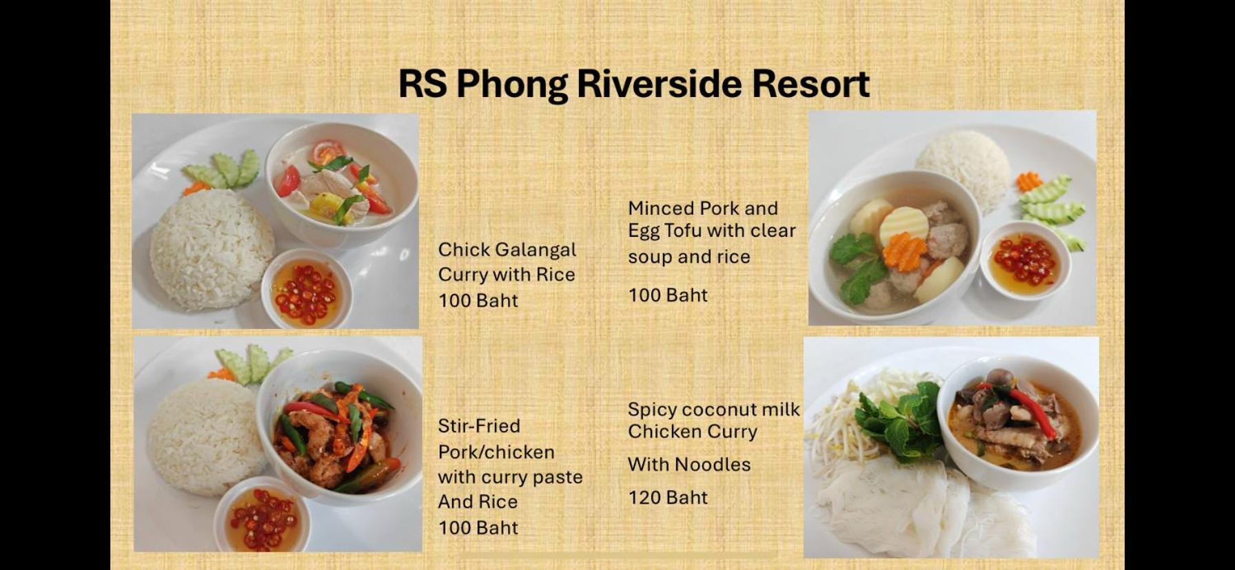 Rs Phong Riverside Resort Khon Kaen Esterno foto