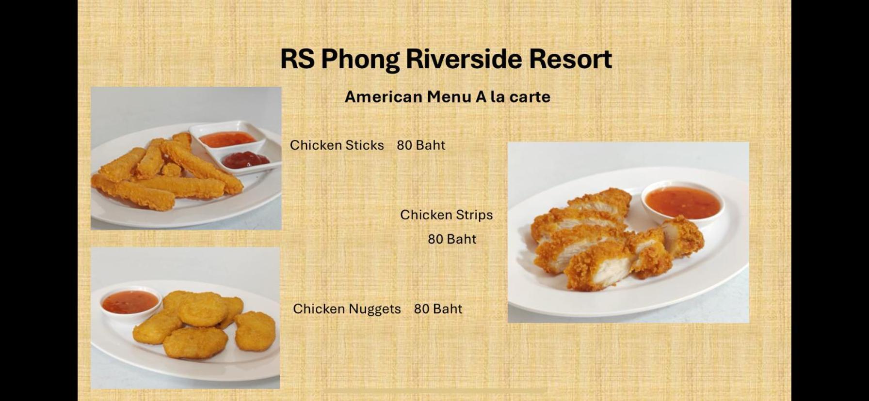 Rs Phong Riverside Resort Khon Kaen Esterno foto