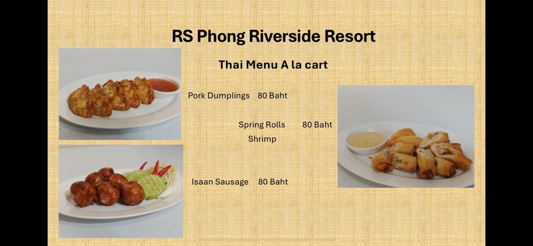 Rs Phong Riverside Resort Khon Kaen Esterno foto