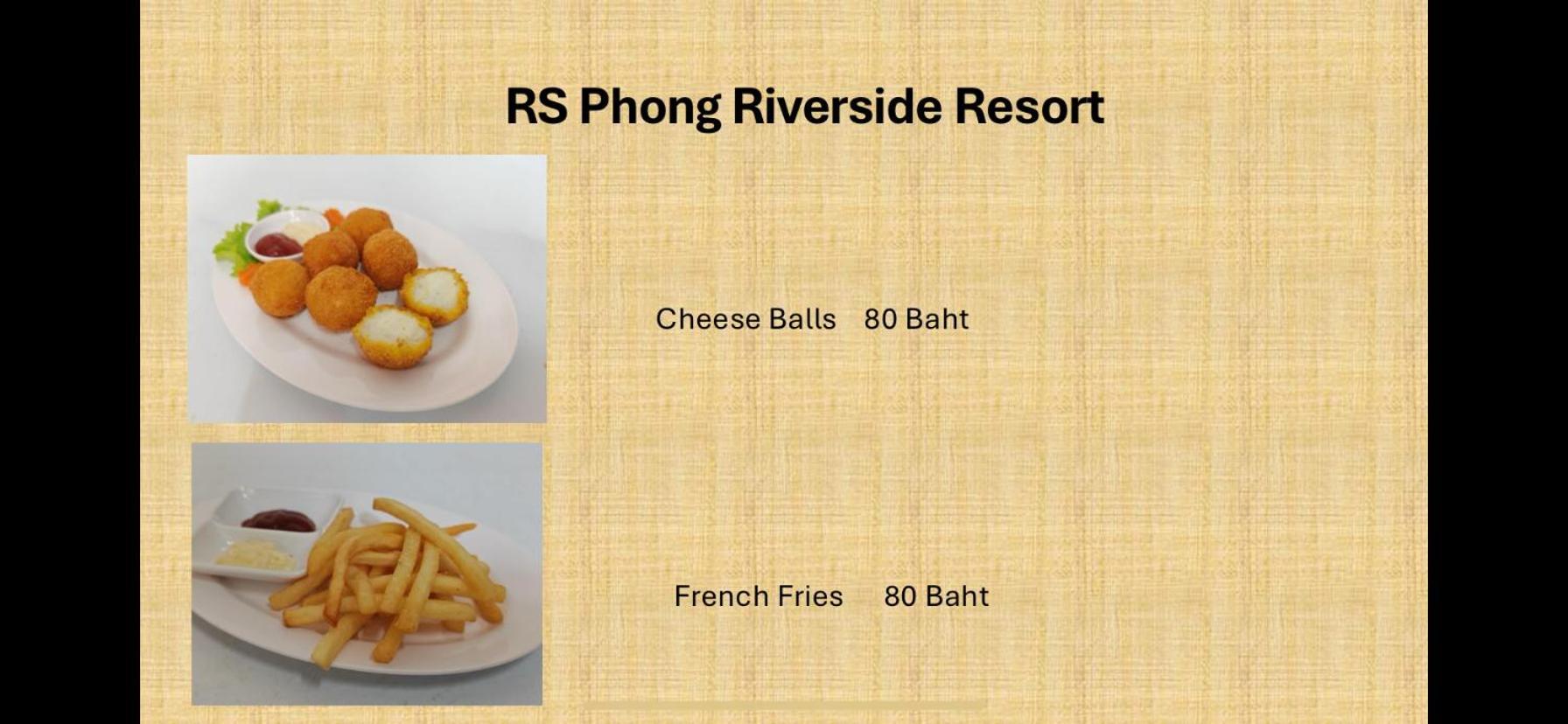 Rs Phong Riverside Resort Khon Kaen Esterno foto